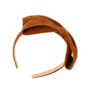 Elegant Brown Velvet Headband